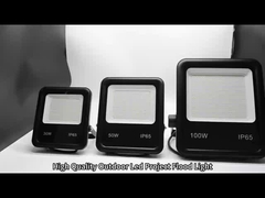 IP65 150w چراغ فلد LED ضد آب درب آلومینیوم شیشه گرم