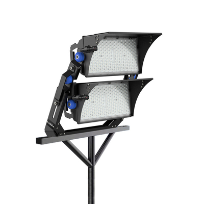 چراغ‌های LED ورزشگاه 1000 واتی چراغ‌های آرنا IP65 مشکی آلومینیومی Dali