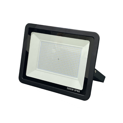 بدن سیاه و سفید Ultra Thin LED Flood Light 300W IP66 آلومینیوم برای تونل ها