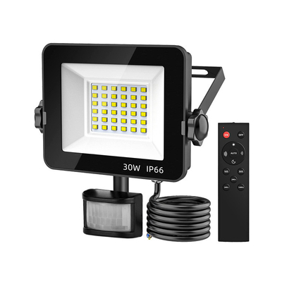 نورافکن امنیتی LED با سنسور PIR متحرک با کنترل از راه دور بی سیم 30 50 100 150 وات