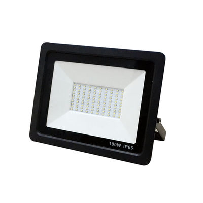 100W 9000 Lumens LED Flood Lighting with White / Black Aluminum