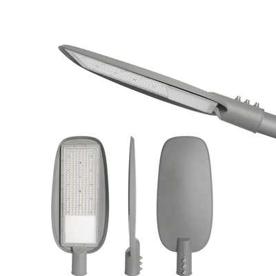 چراغ های خیابانی LED فضای باز DOB IP65 آلومینیوم خاکستری 200W برای پارکینگ