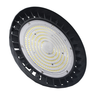 LED High Bay Light Ufo 100W 15000 لومن کارایی بالا با قدرت Cct قابل تغییر